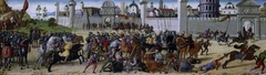 The Siege of Troy - The Death of Hector by Biagio d'Antonio