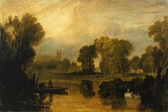 The Thames at Eton by J. M. W. Turner