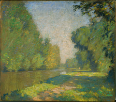 The Tow Path by William Langson Lathrop