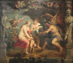 Thétis recevant de Vulcain les armes d'Achille by Peter Paul Rubens