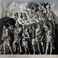 Triumphs of Caesar: Musicians and Standard Bearers by Anonymous