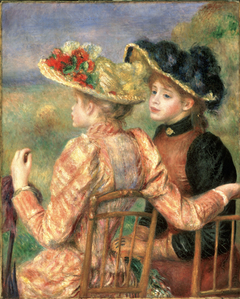 Two Girls by Auguste Renoir