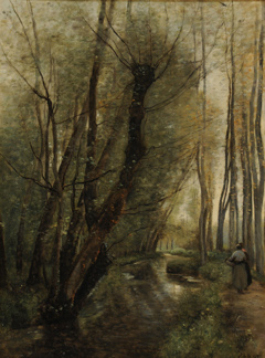 Un ruisseau, environs de Beauvais by Jean-Baptiste-Camille Corot 1
