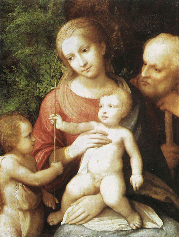 The Holy Family with the Infant John the Baptist