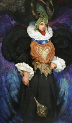 Portrait of Bronisław Brykner in a fancy dress