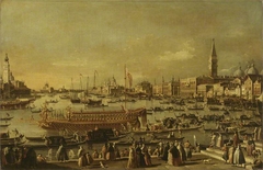 Venice: the Bacino di San Marco on Ascension Day by Canaletto