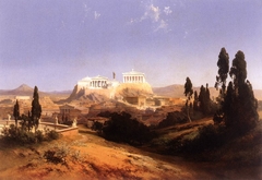 View of Athens by Carl Graeb
