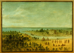 View of Chicago in 1837