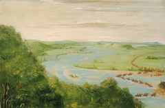 View of the Canadian River, Dragoons Crossing
