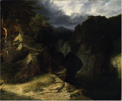 View of the Devil's Glen by James Arthur O'Connor