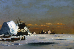 Waiting for the Thaw (Arctic Whaling Scene)