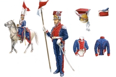 WATERLOO, NAPOLEON'S IMPERIAL GUARD, THE POLISH LANCERS