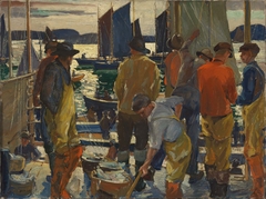 When the Boats Come In by Jonas Lie