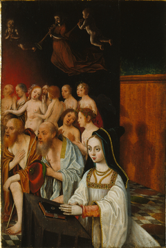 Wings of a Dipthyc with the Souls of the Just and Donor by Jan Mostaert