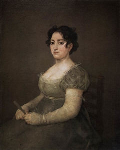 Woman with a Fan by Francisco de Goya