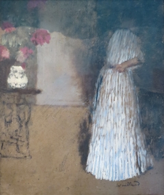 Young Woman in a Room by Édouard Vuillard